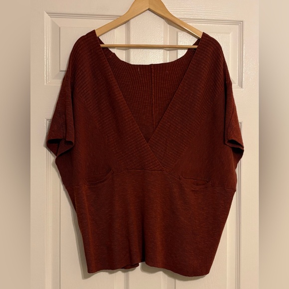 Free People Beach Jaclyn Sweater Set - Burnt Henna Small - Picture 5 of 13